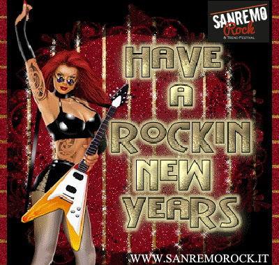Buon Anno e Felice 2017 da Sanremo Rock Festival
