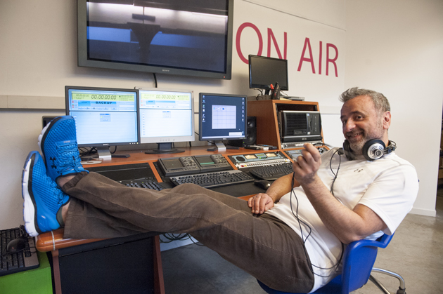 Alex Peroni la voce storica dei network radiofonici al timone della conduzione di Sanremo rock 30° edizione.