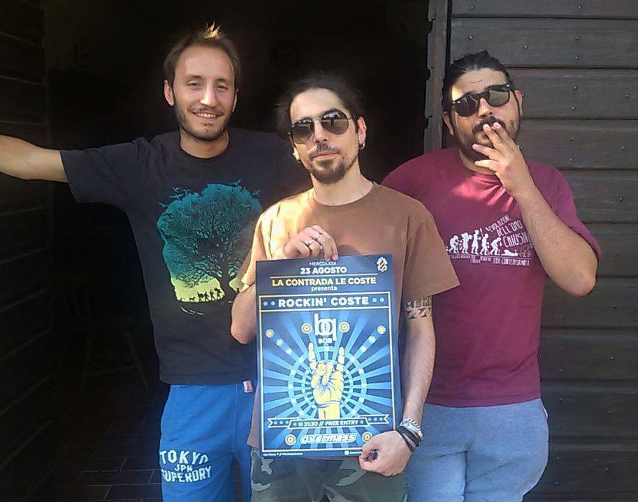 Il trio Toscano Bob da Chiusi alla 31° di Sanremo Rock.