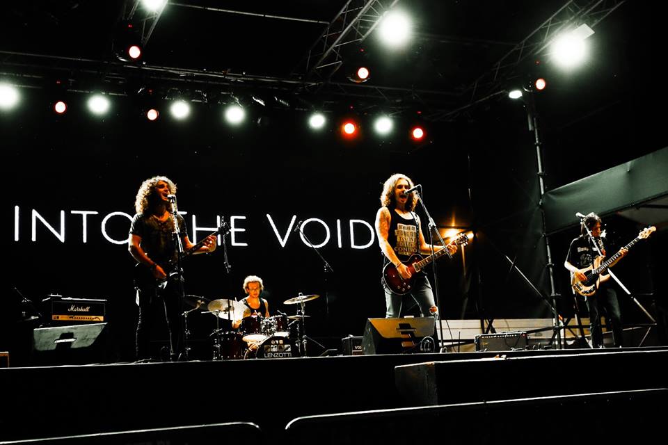 Gli Into The Void alla 32^ di Sanremo Rock!