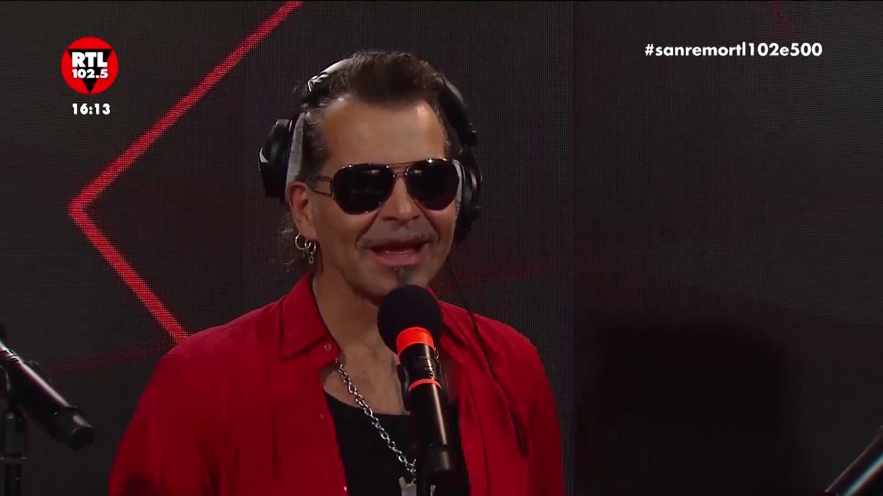 Piero Pelù Litfiba a RTL parla del suo Sanremo Rock 88!