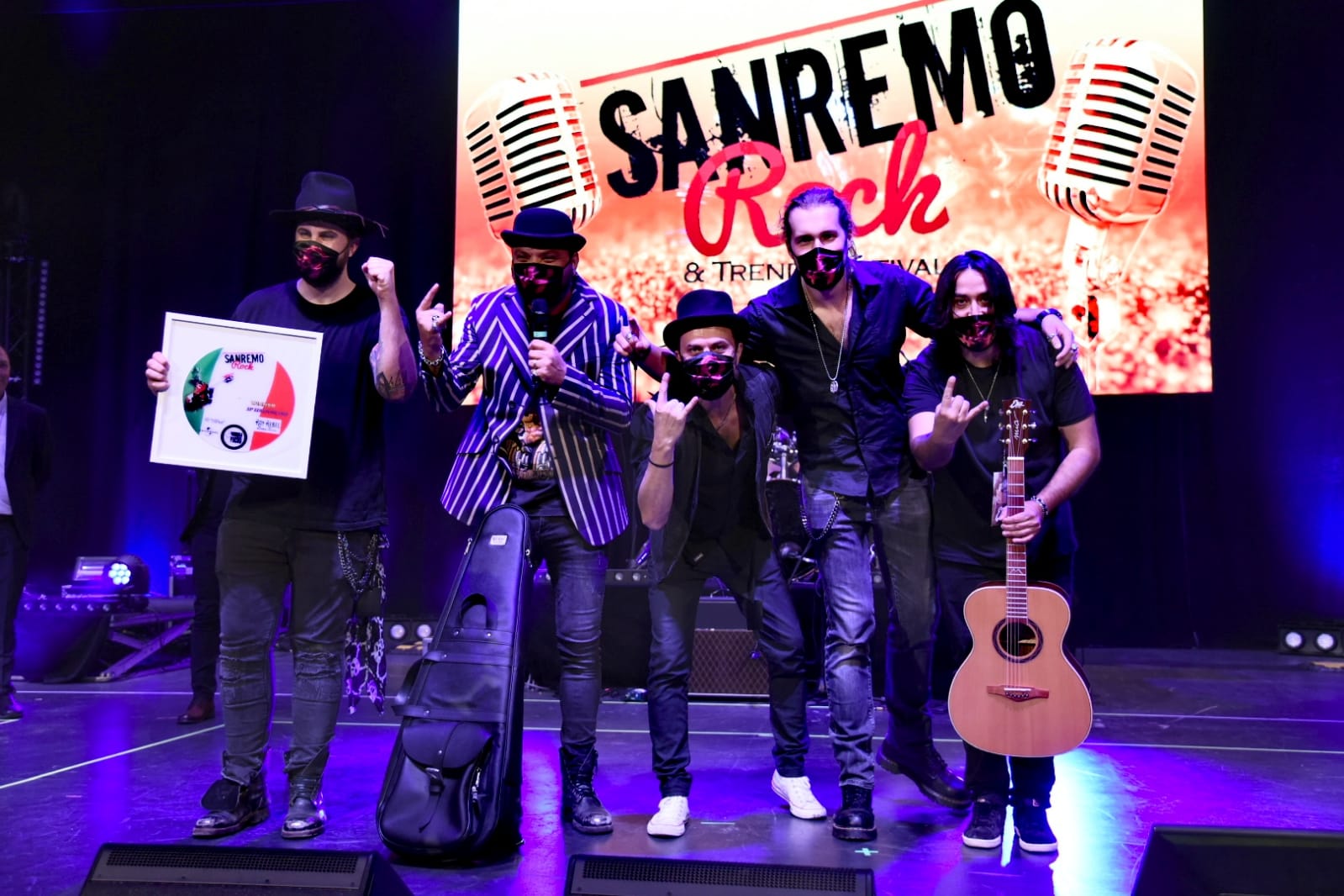 I vincitori della 33 edizione di Sanremo Rock & Trend