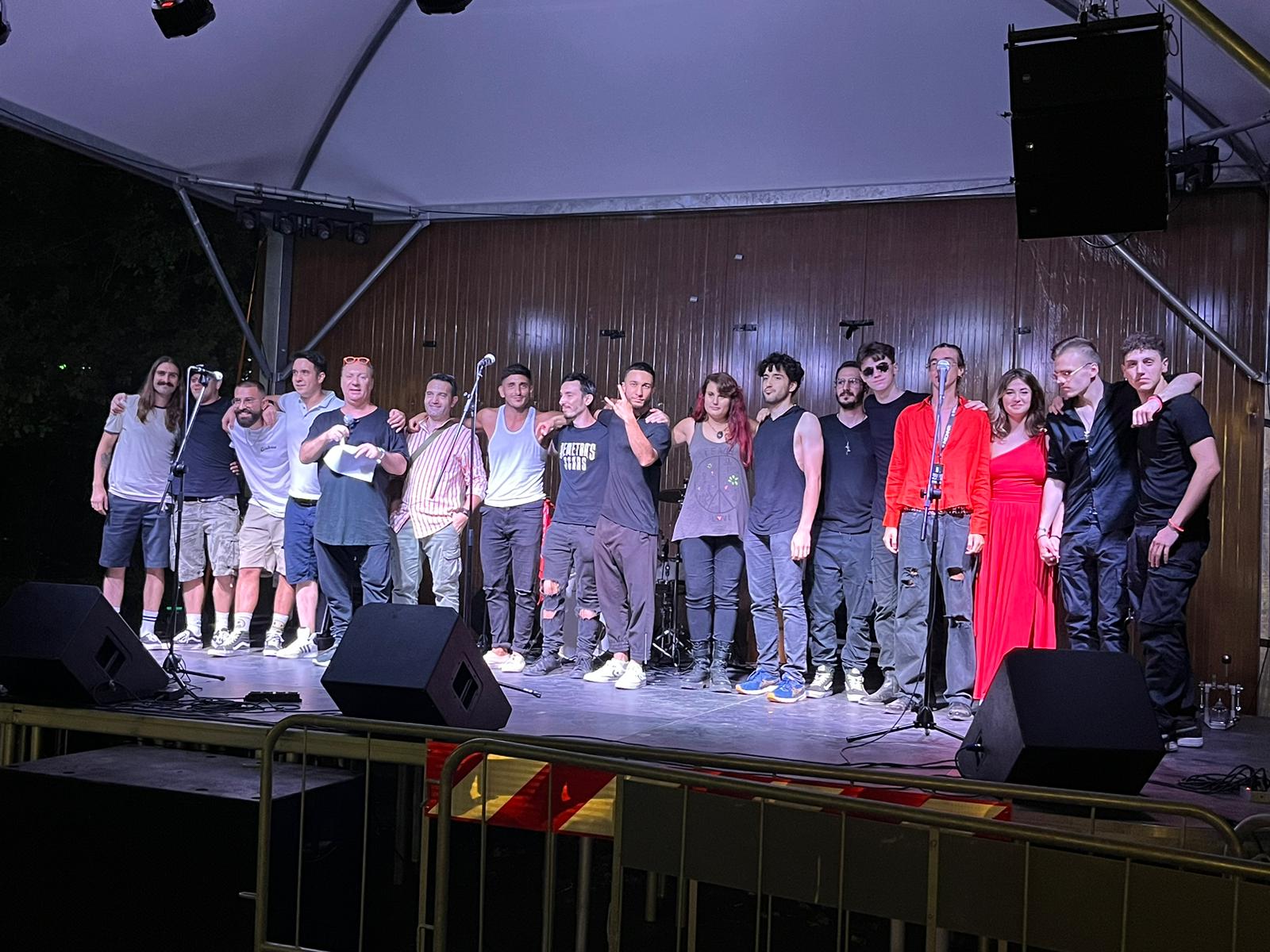 Sanremo Rock Emilia Romagna i vincitori della regione ieri sera 28 luglio Pontelungo!