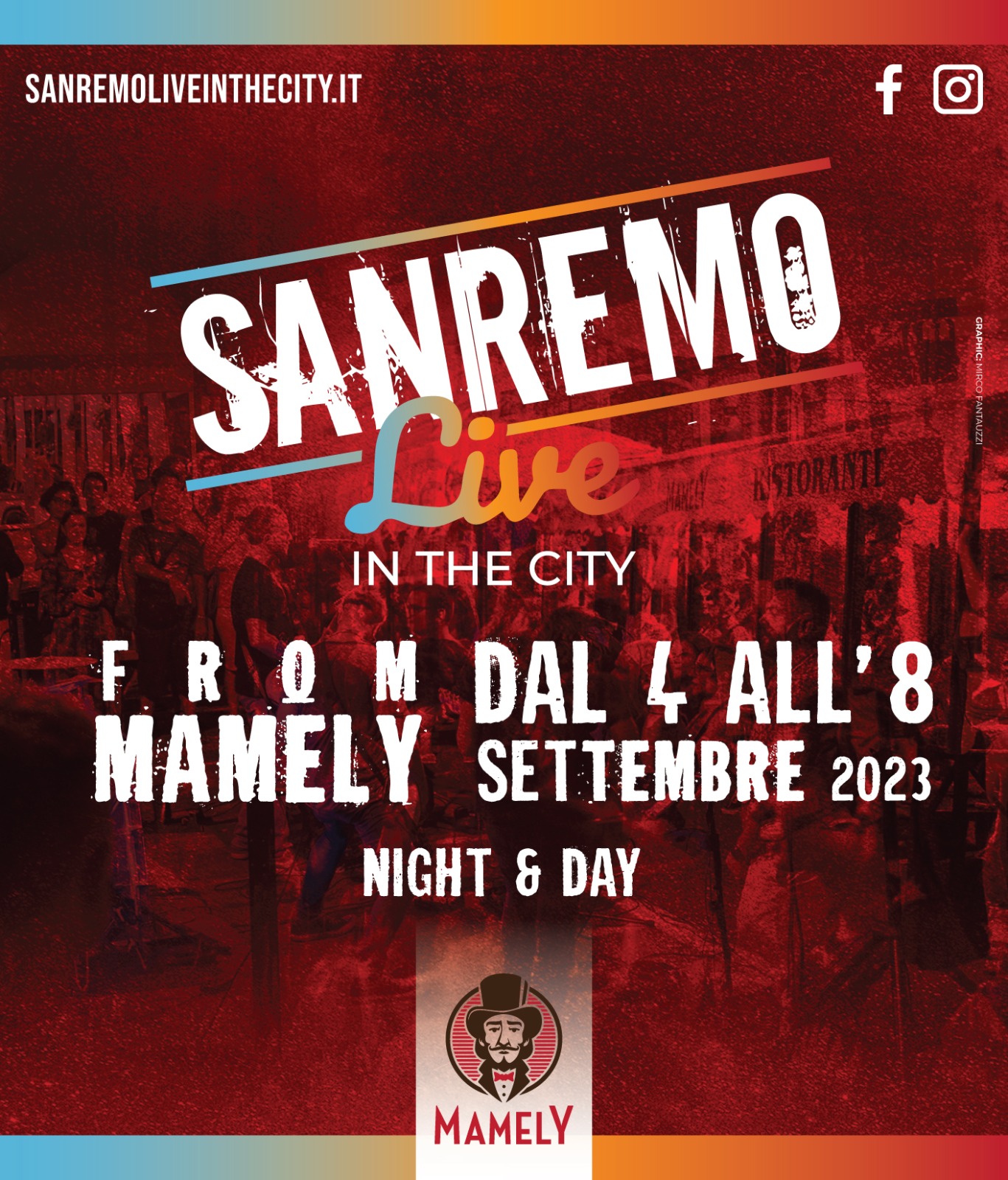 Sanremo Live In The City from Mamely dal 4 all’8 Settembre il festival….. nel festival!