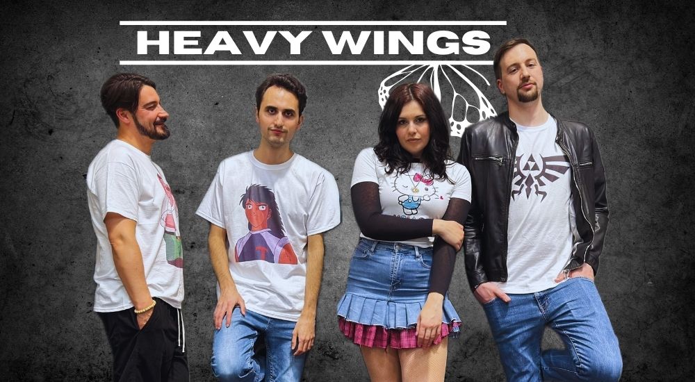 Gli Heavy Wings alla 38^ edizione di Sanremo Rock e Trend